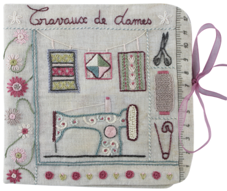 Travaux de Dames - Kit broderie - Un chat dans l'aiguille