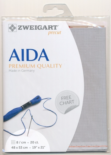 Zweigart AIDA 20CT - Gris 705