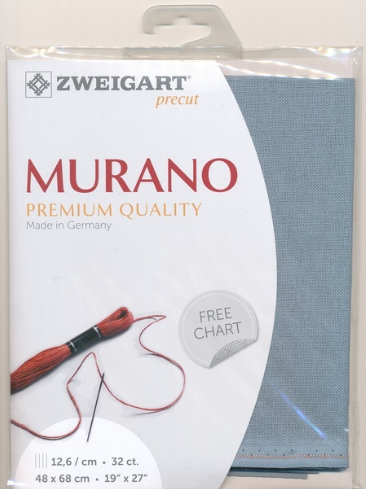 Zweigart Murano 32 ct - Blue 5106