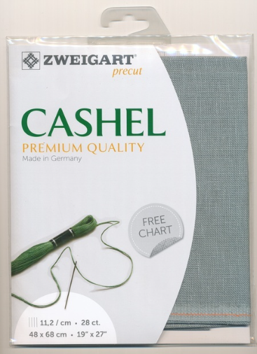 Zweigart Cashel 25 ct - 778 Gris Bleu