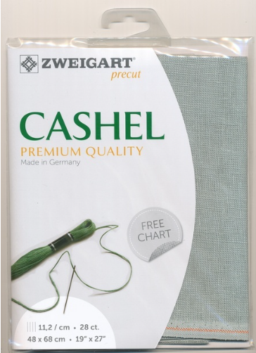 Zweigart Cashel 25 ct - 718 Gris Pale