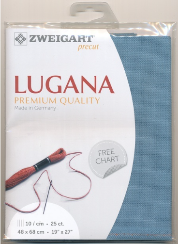 Zweigart Lugana 25 ct - 5116 Dark Blue