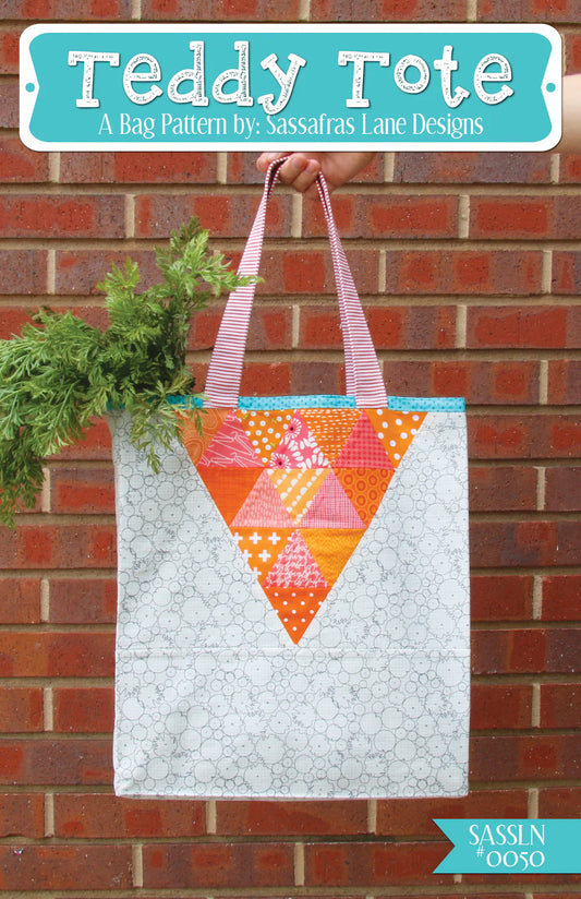 Teddy Tote - Patron Sassafras Lane Designs