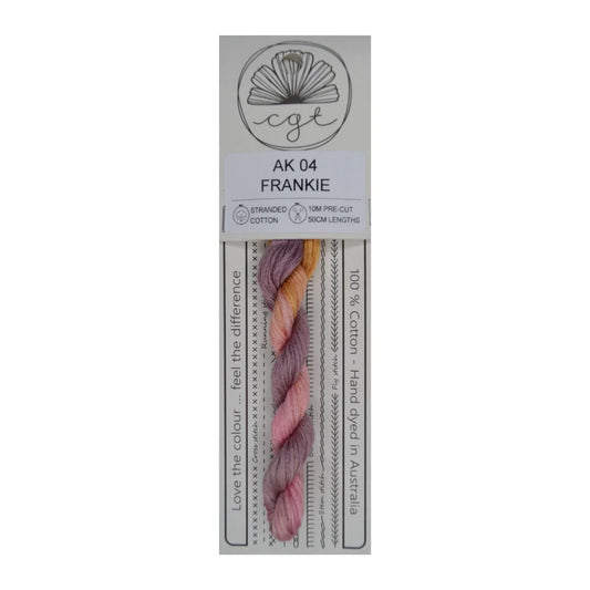 AK04 Frankie - Fils à broder pré-coupés Mouliné - Cottage Garden Threads