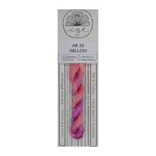 AK20 Willow - Pre-cut floss - Cottage Garden Threads