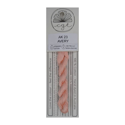 AK23 Avery - Pre-cut floss - Cottage Garden Threads