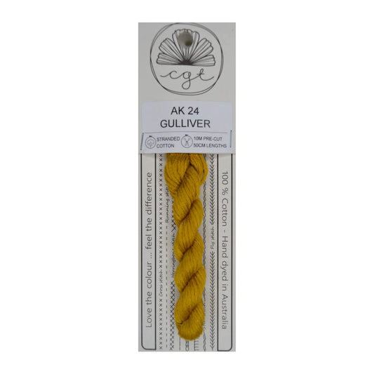 AK24 Gulliver - Pre-cut floss - Cottage Garden Threads