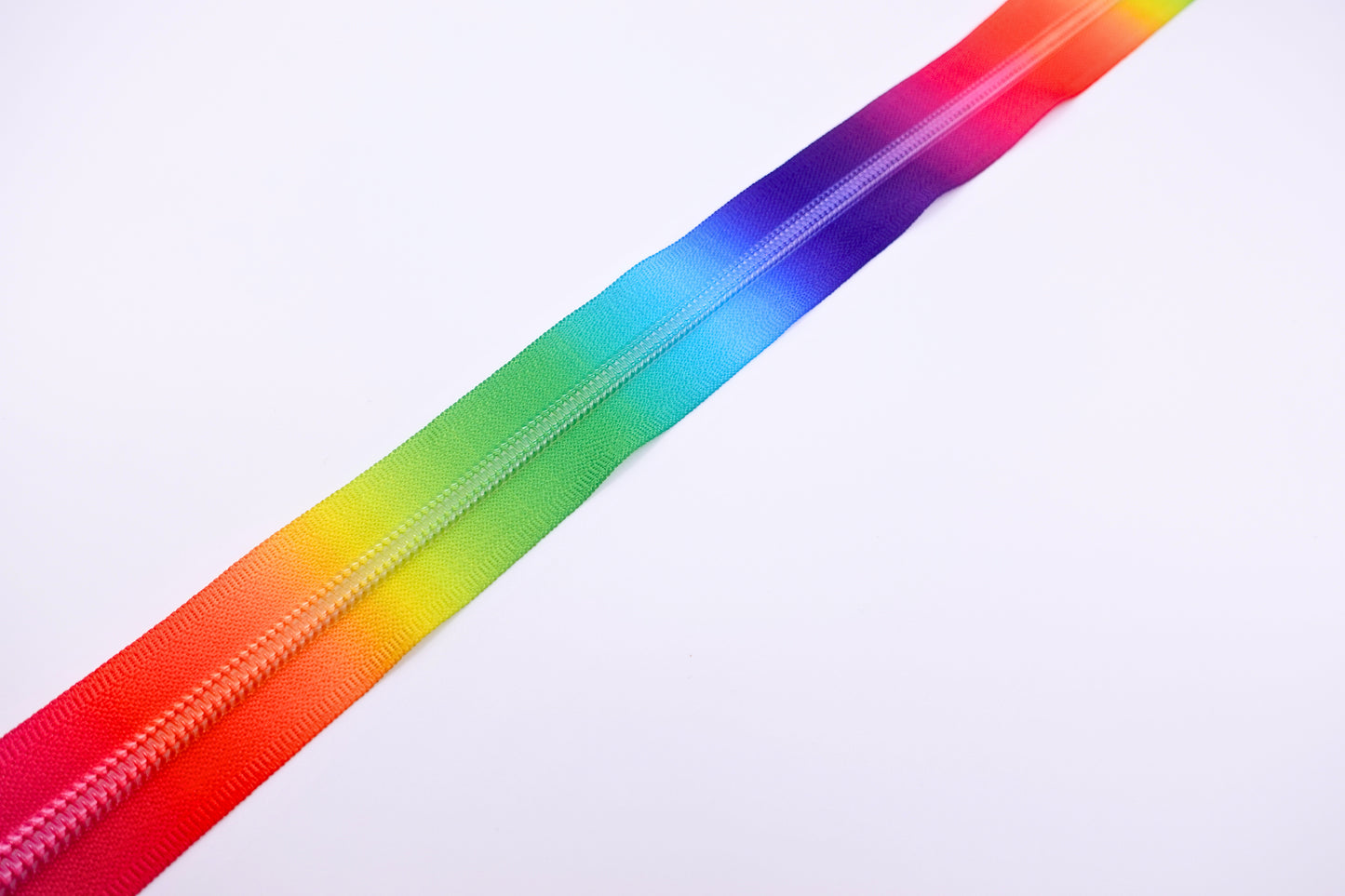 Regular Rainbow Printed Zipper Tape # 5 Zipper (1 Meter)