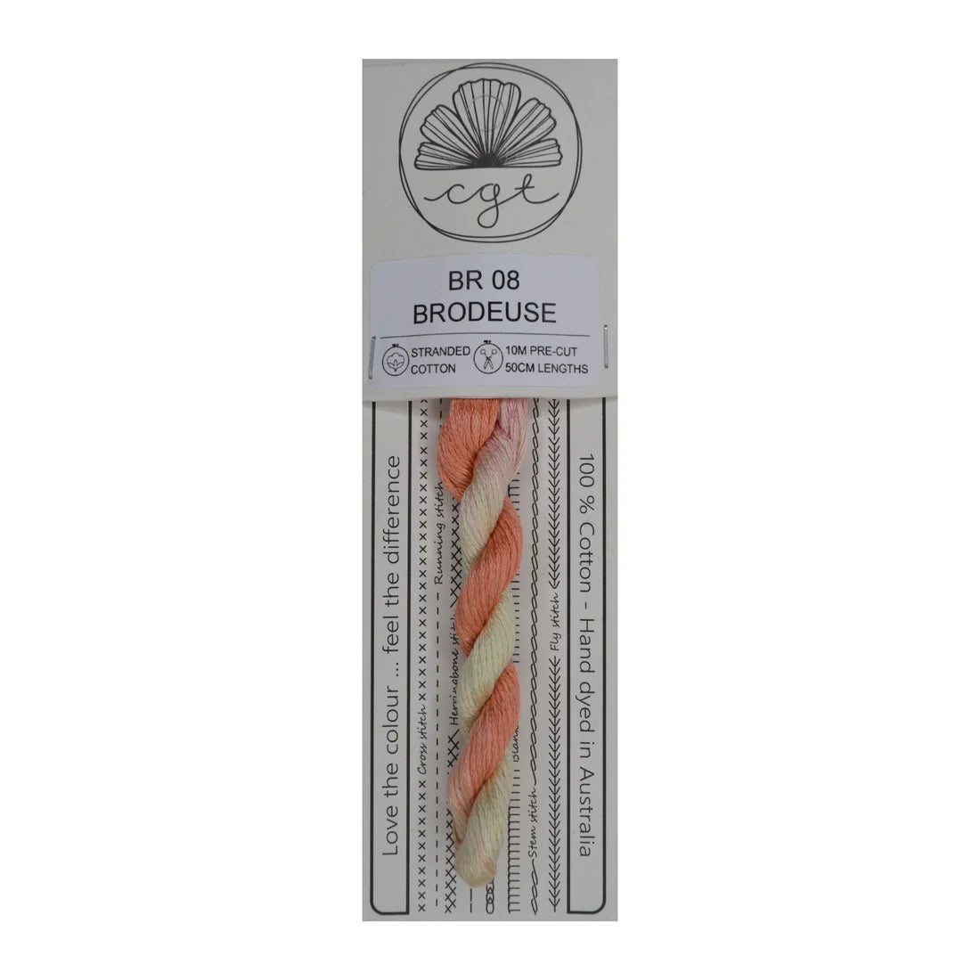 BR08 Brodeuse - Pre-cut floss - Cottage Garden Threads