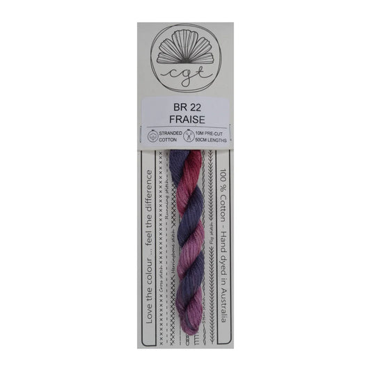 BR22 Fraise - Pre-cut floss - Cottage Garden Threads