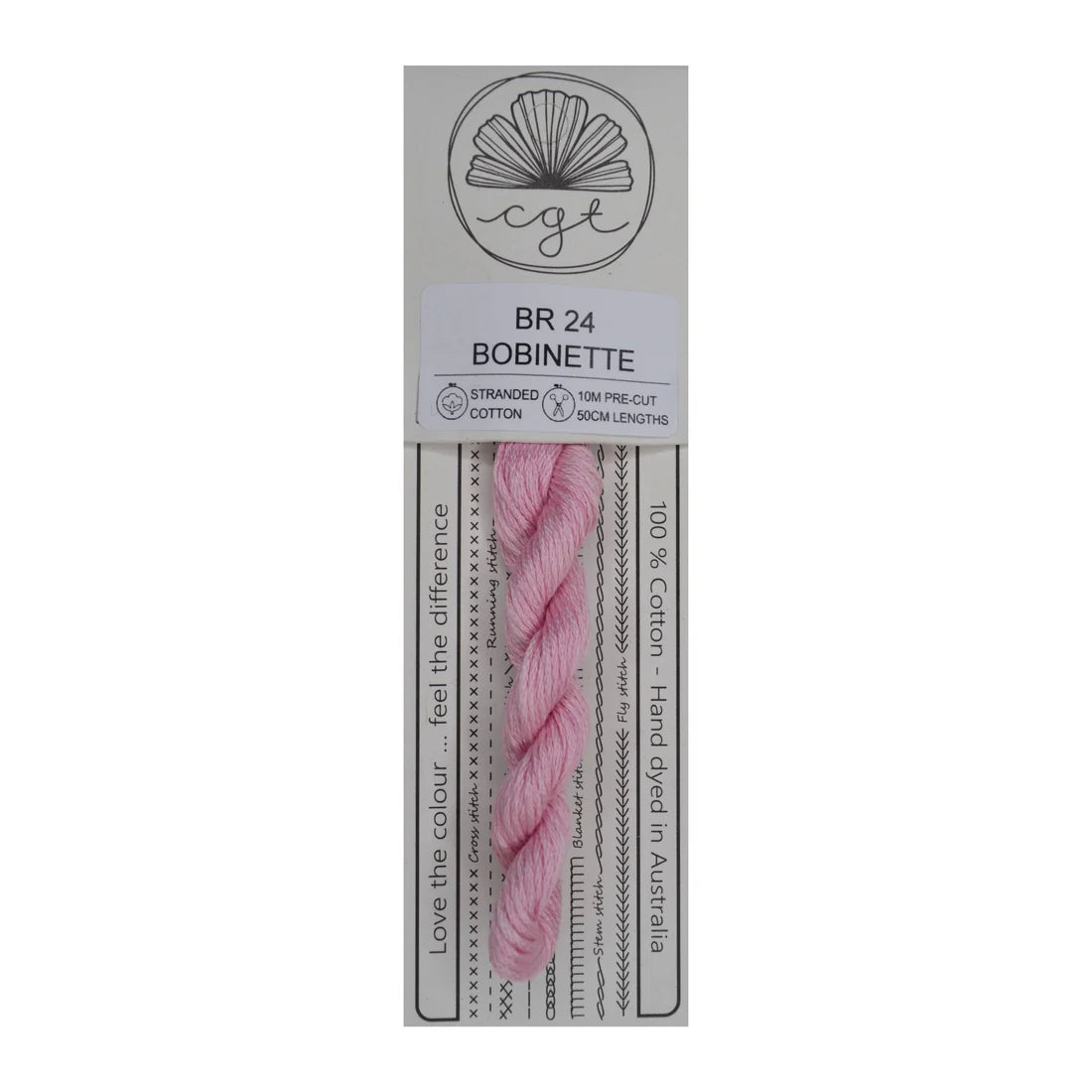 BR24 Bobinette - Pre-cut floss - Cottage Garden Threads