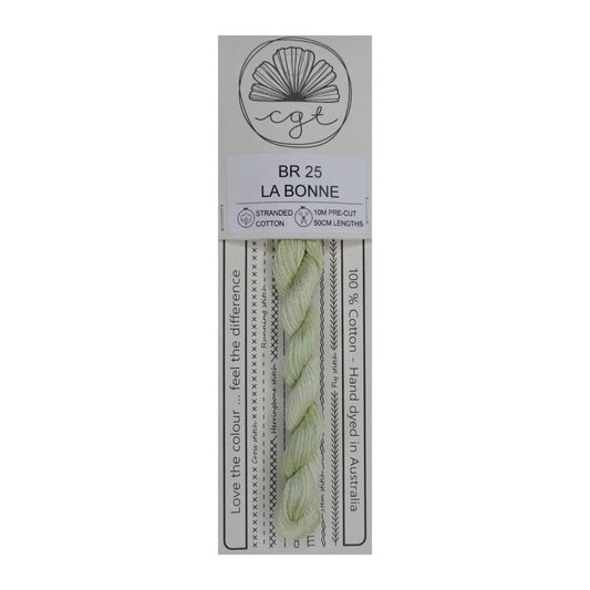 BR25 La Bonne - Pre-cut floss - Cottage Garden Threads