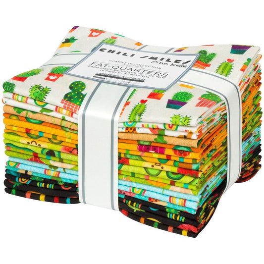 Ensemble Fat Quarter Whole Collection Bundle - Chili Smiles - Robert Kaufman