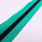 Teal Zipper Tape Black Teeth Zipper Tape # 5 Zipper (1 Meter)