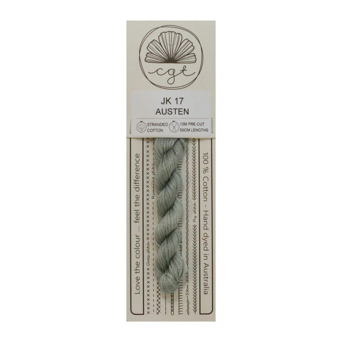 JK17 Austen - Pre-cut floss - Cottage Garden Threads