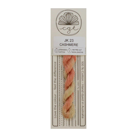 JK23 Cashmere - Pre-cut floss - Cottage Garden Threads