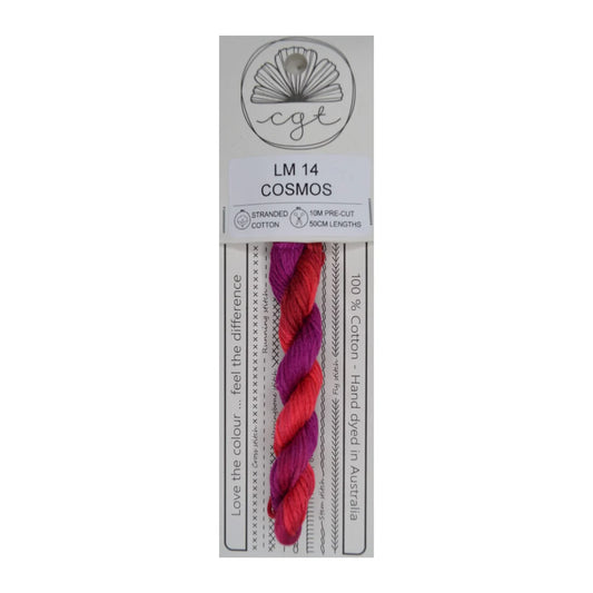 LM14 Cosmos - Pre-cut floss - Cottage Garden Threads