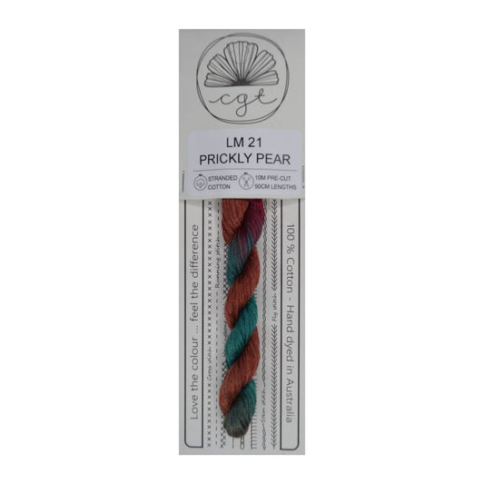 LM21 Prickly Pear  - Pre-cut floss - Cottage Garden Threads