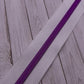 White  - Pink/Purple Zipper Tape # 5 Zipper (1 Meter)