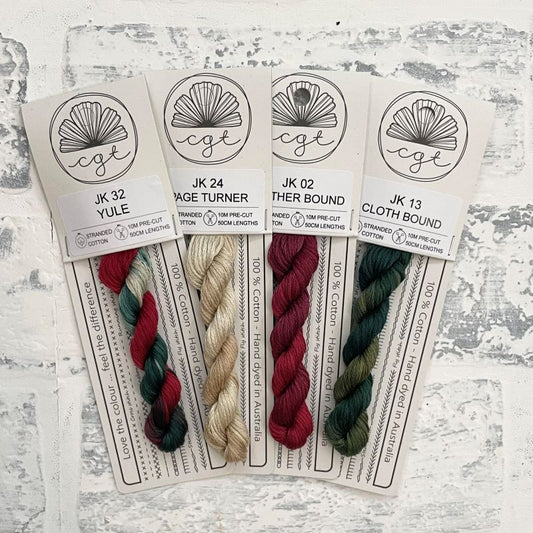 Stitchers Palette - Yule - Fils à broder pré-coupés Mouliné - Cottage Garden Threads